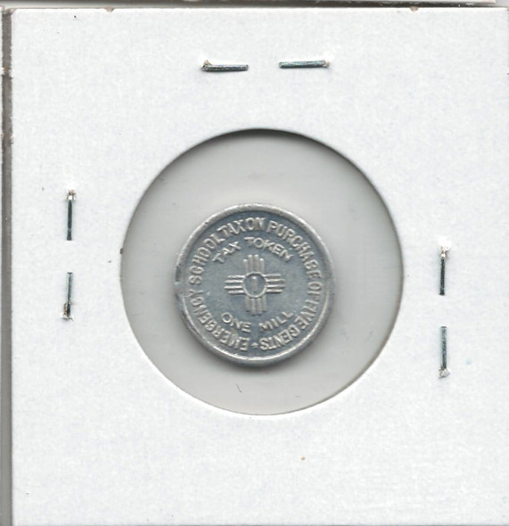 New Mexico 1935 Tax Token