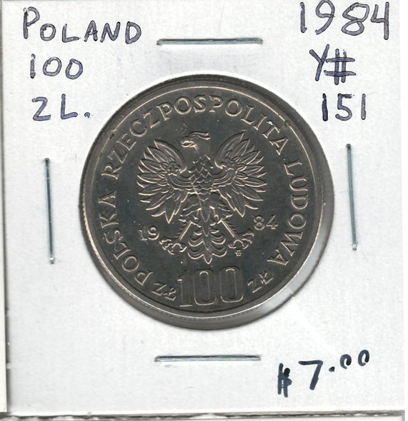 Poland: 1984 100 Zlotych