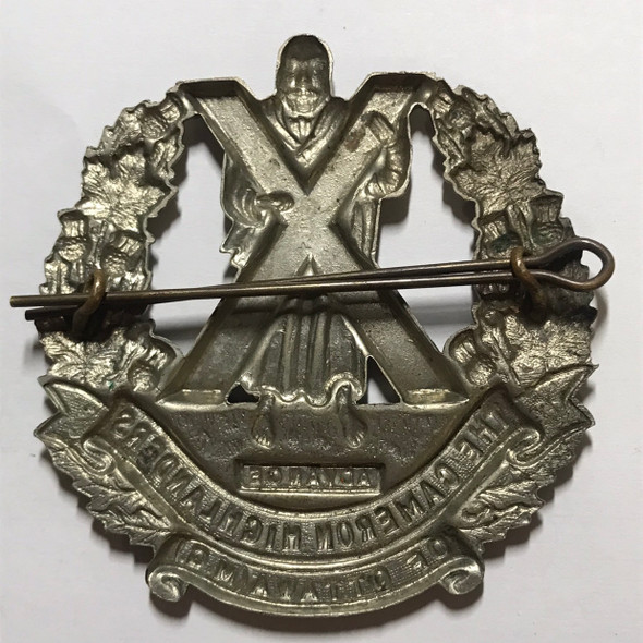 Canada: The Cameron Highlanders of Ottawa Cap Badge