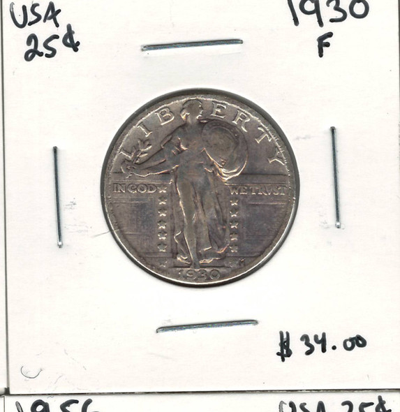 United States: 1930 25 Cent F12