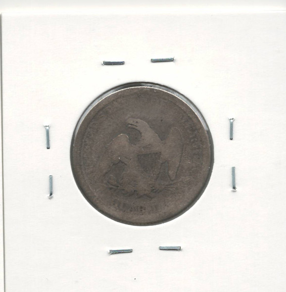 United States: 1861 25 Cent G4