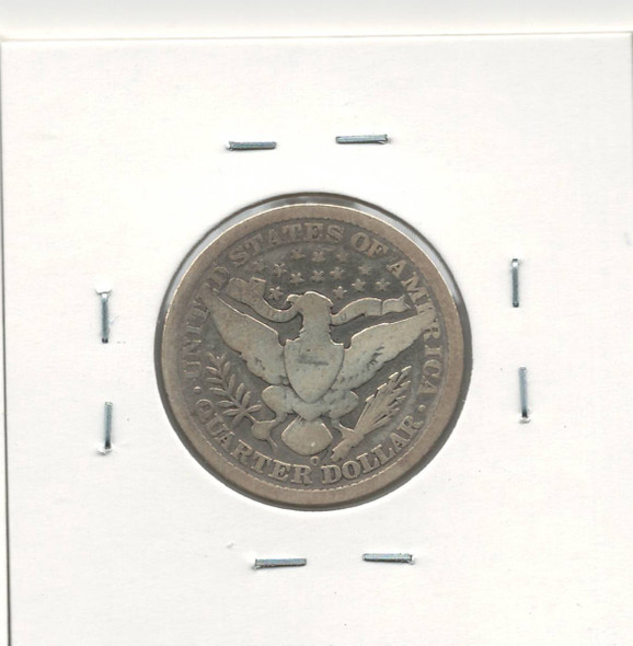 United States: 1896o 25 Cent G4