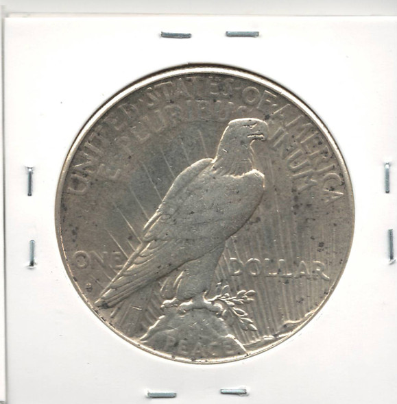 United States: 1927s Peace Dollar EF