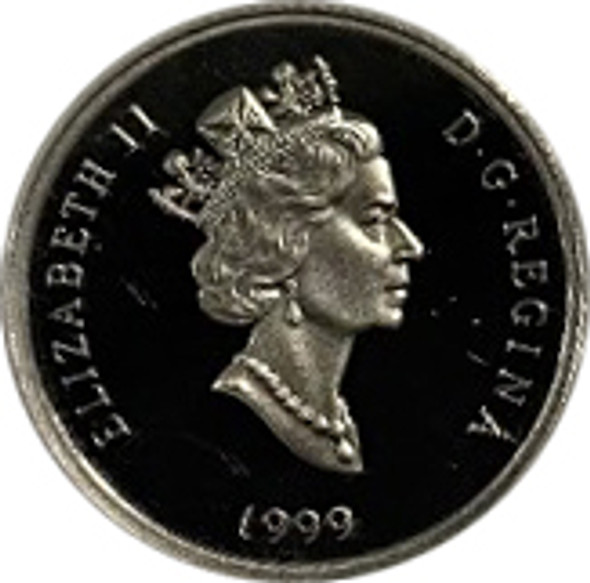 Canada: 1999 $30 Muskox 1/10oz Platinum Coin *No Outer Box*