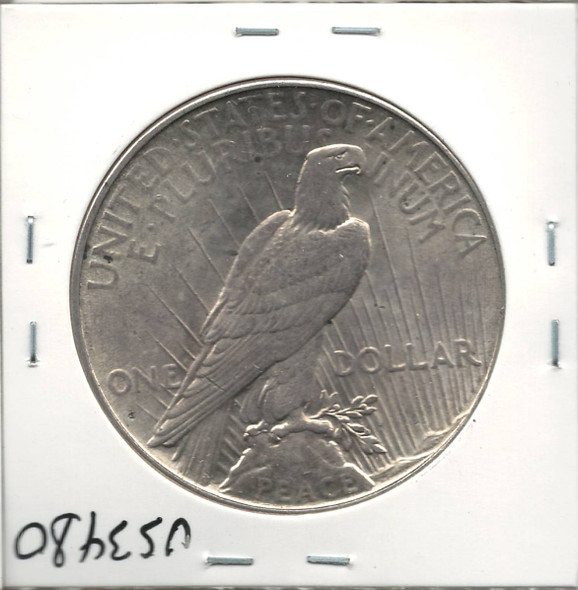 United States: 1927s Peace Dollar MS62