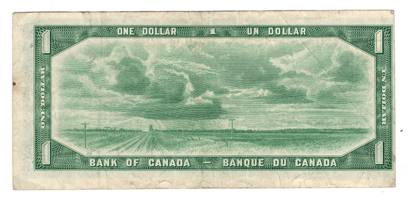 Canada: 1954 $1 Bank Of Canada Replacement Banknote D/O