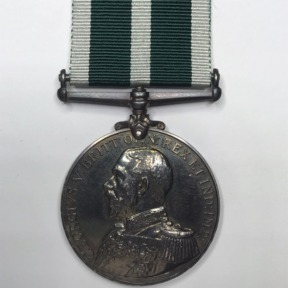 Great Britain: Royal Naval Reserve Long Service and Good Conduct Medal to U.1265 H. Harries, Engmn. R.N.R.