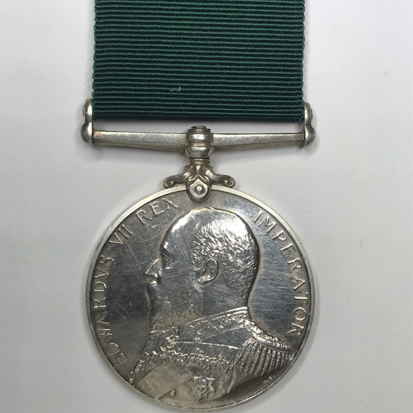 Great Britain: Royal Naval Reserve Long Service and Good Conduct Medal to U. 186 D. Donovan, Sto. R.N.R.