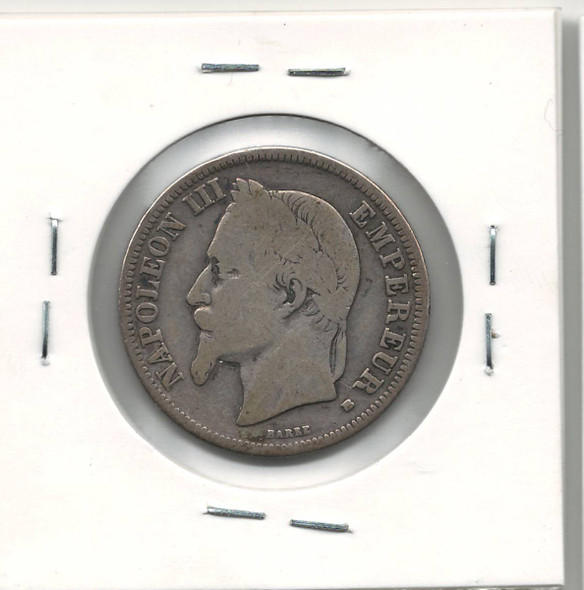 France: 1869 2 Francs