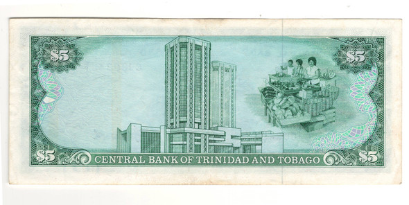 Trinidad and Tobago: 1985 5 Dollars