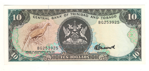 Trinidad and Tobago: 1985 10 Dollars Trinidad and Tobago: 1985 10 Dollars