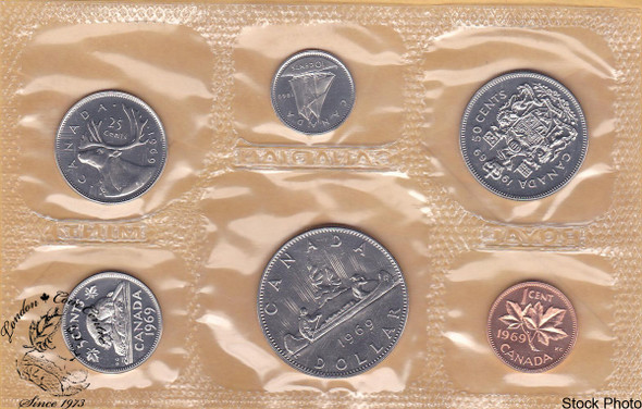 Coins and Canada - 5 cents 1940 - Proof, Proof-like, Specimen