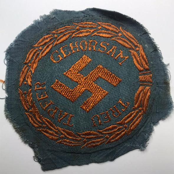 Germany: 3rd Reich Auxiliary Security Police Arm Badge