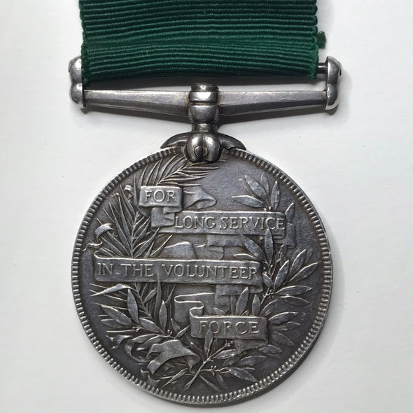 Great Britain: Volunteer Force Long Service Medal to Colr. Sergt. C. H. Wilson. 1.V.B. P.W.O. West Yorks Regt. 1895