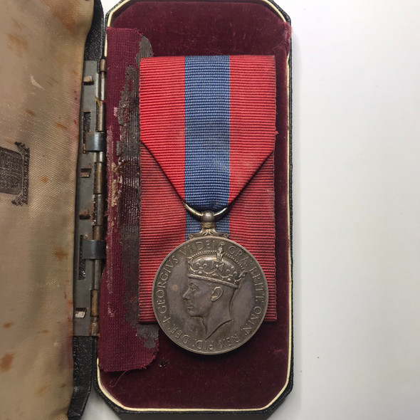 Great Britain: Imperial Service Medal to Harold Richard Stephen Handford Great Britain: Imperial Service Medal to Harold Richard Stephen Handford