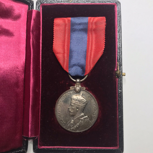 Great Britain: Imperial Service Medal to Henry James Prout