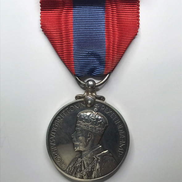 Great Britain: Imperial Service Medal to John Henry Martin