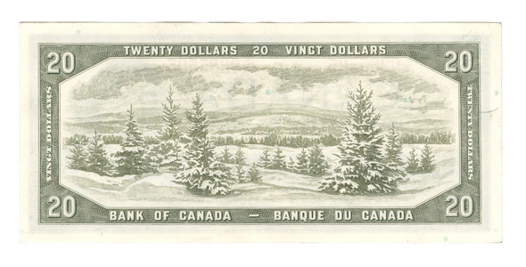 Canada: 1954 $20 Bank Of  Canada  Banknote  F/W