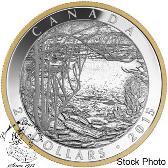 Canada: 2015 $20 Tom Thomson: Spring Ice Silver Coin