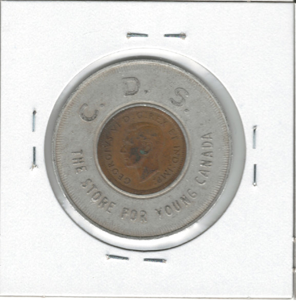 Canada: 1947 Keep Me Never Go Broke C.D.S. The Store for Young Canada Lucky Penny