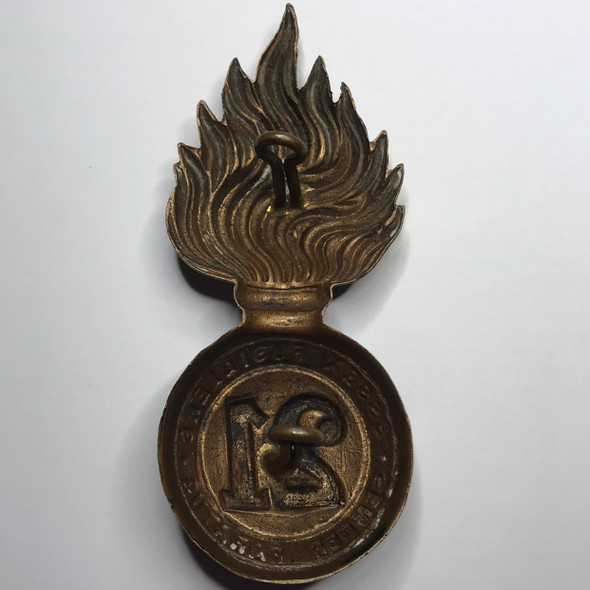 Canada: Victorian 21st Essex Fusiliers Cap Badge Canada: Victorian 21st Essex Fusiliers Cap Badge