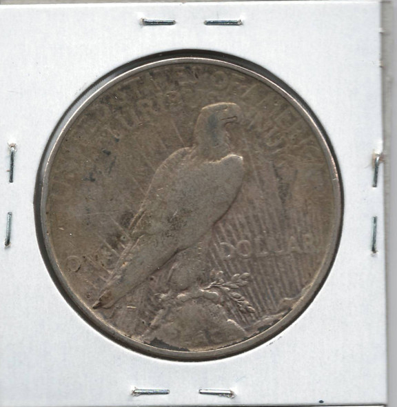 United States: 1923 Peace Dollar VF20