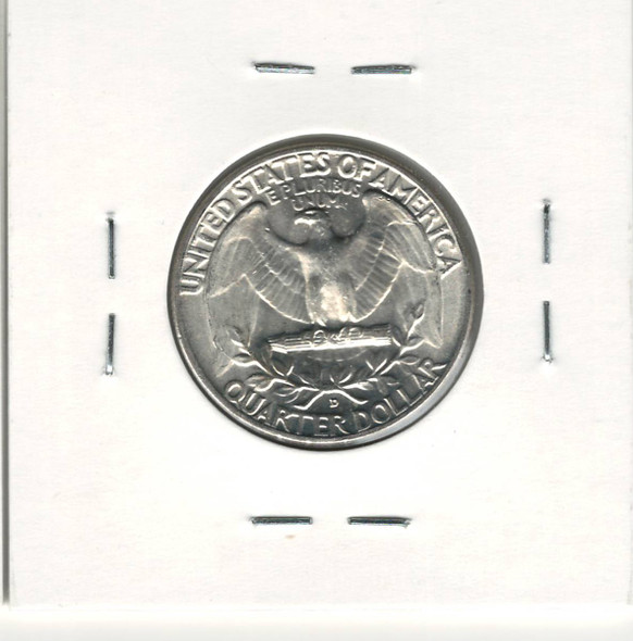 United States: 1960D 25 Cent MS62