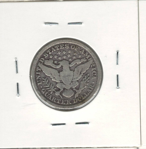 United States: 1899 25 Cent VG8