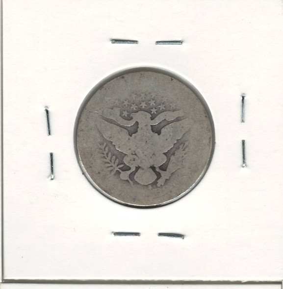 United States: 1908S 25 Cent AG3