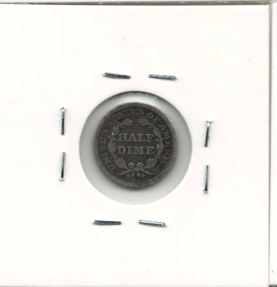 United States: 1854 Half Dime G6