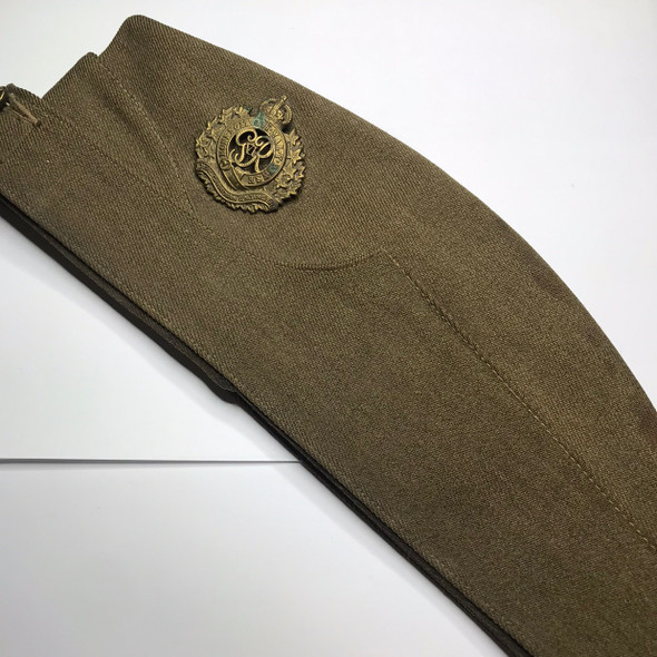 Royal Canadian Engineers 1943 Dated WWII Wedge Cap
