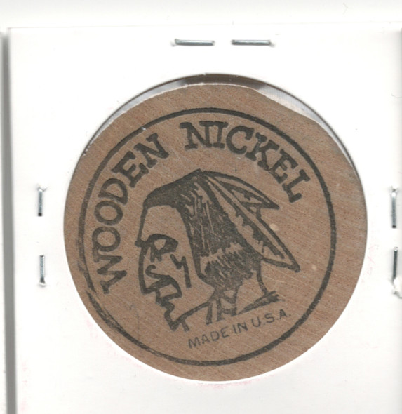 Canada: 1873 - 1973 Glencoe Ontario Wooden Nickel