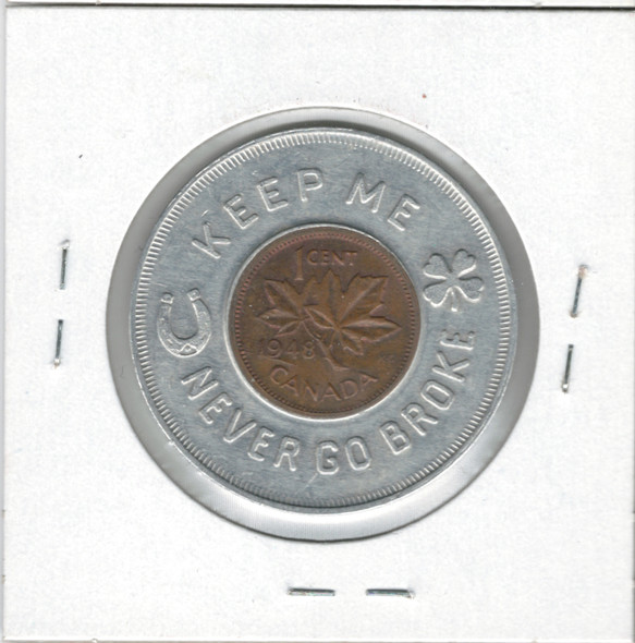 Canada: 1948 Wesley Mason Fabrics Lucky Penny