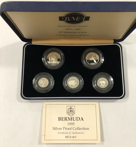 Bermuda: 1995 Silver Proof Collection Set