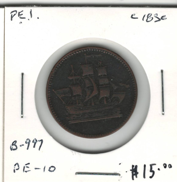 PEI: 1830  Token  PE-10