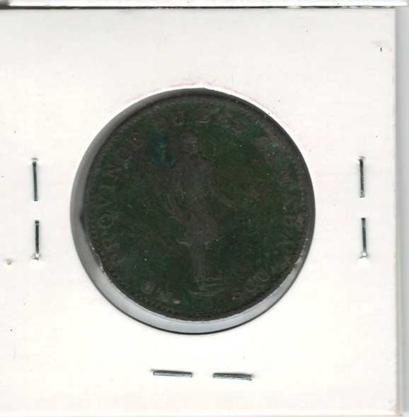 Bank of Montreal: 1837 Half Penny  LC-8D1