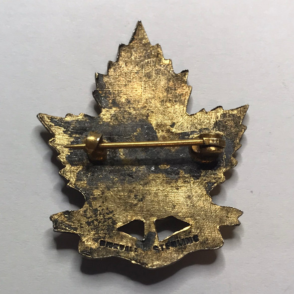 Canada: Winnipeg 61st Overseas Battalion Sterling Sweetheart Pin Canada: Winnipeg 61st Overseas Battalion Sterling Sweetheart Pin
