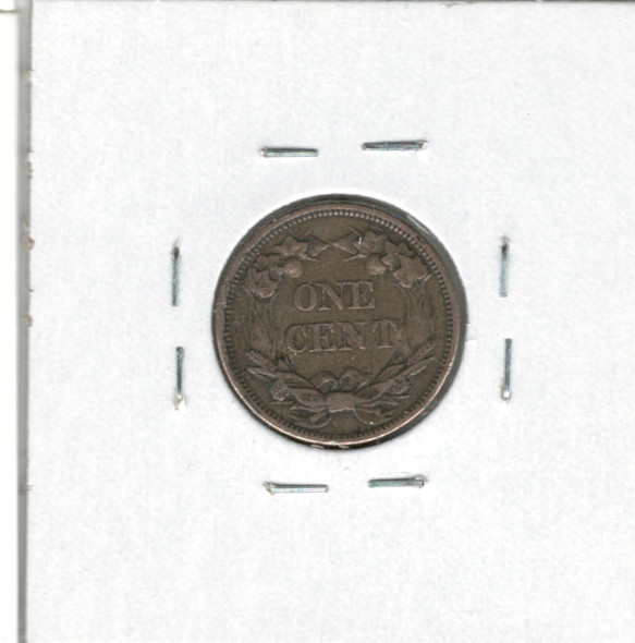 United States: 1858 1 Cent Small Letters VF20