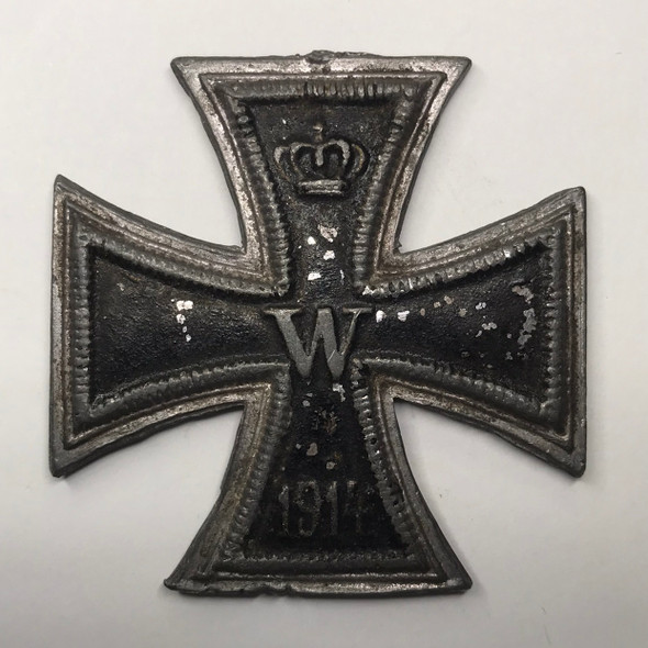 Germany: WWI Iron Cross, Contemporary Lead Tailor's Replacement Medal Germany: WWI Iron Cross, Contemporary Lead Tailor's Replacement Medal