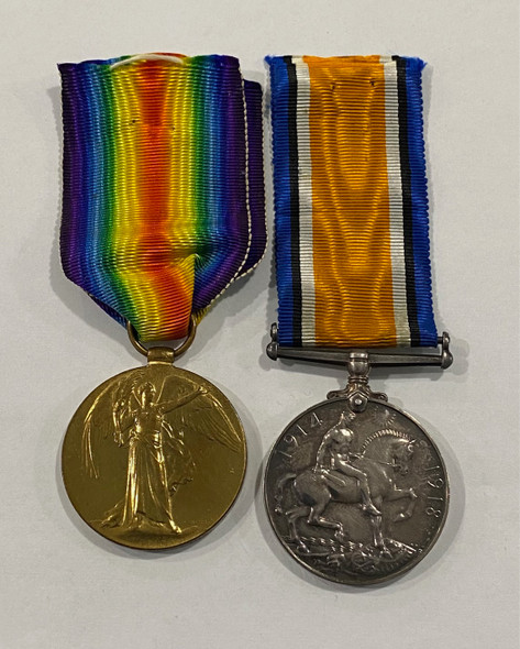 Canada: WWI Pair War Medal & Victory Medal - CFA