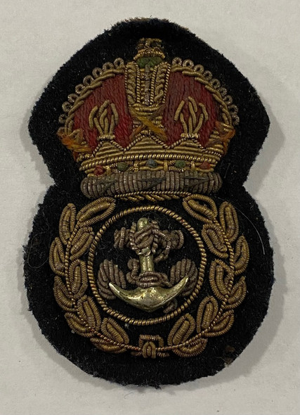 Canada: WWII Royal Canadian Navy Petty Officer Cap   Badge
