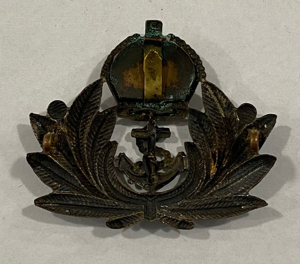 Canada: WW2 Royal Canadian Navy Officers Cap Badge