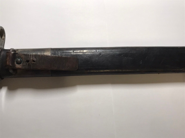 Switzerland: M1911/14 Pioneer Sawback Bayonet With Scabbard