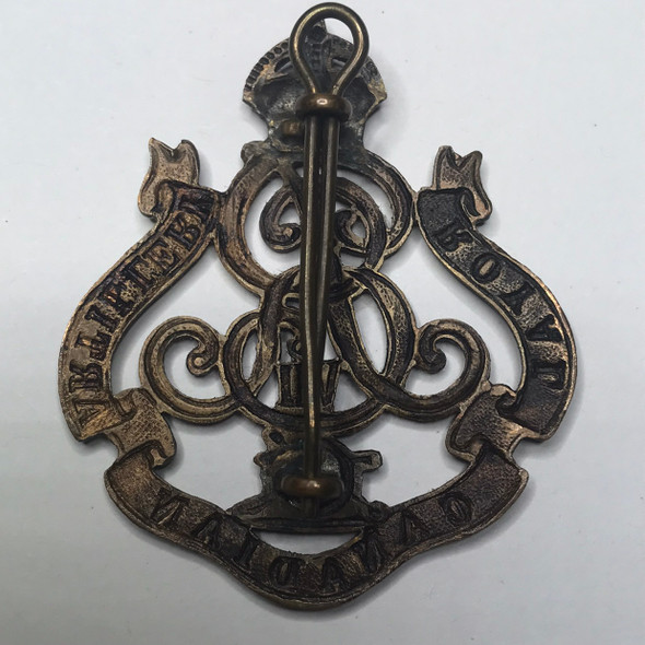 Royal Canadian Artillery Pre-WWI Cap Badge, Edward VII