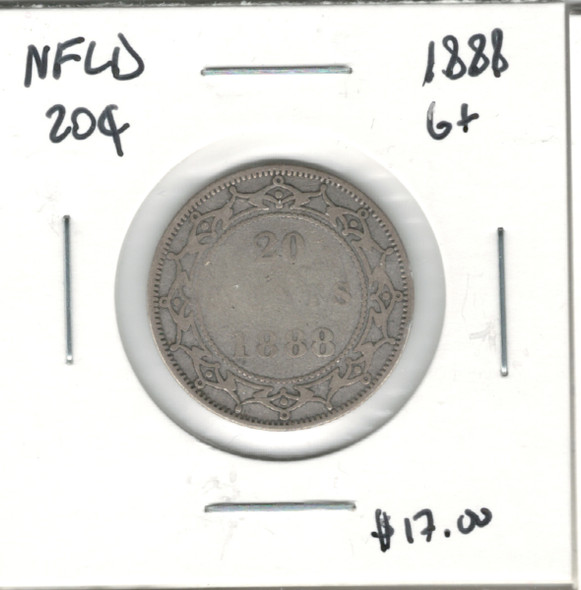Canada: Newfoundland: 1888 20 Cent G6