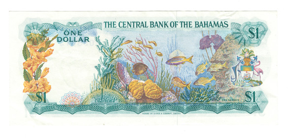 Bahamas: 1974   $1  Banknote