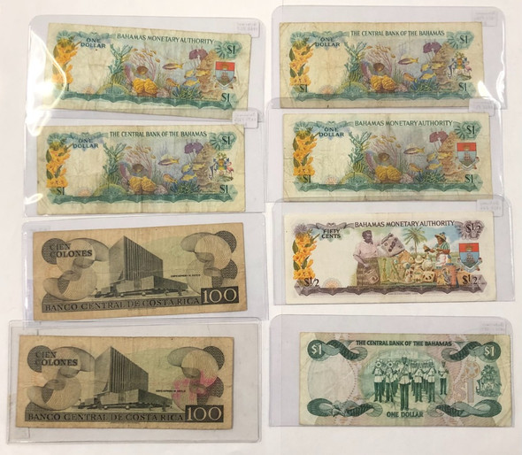 Foreign: Banknote Collection Lot (8 Pieces)