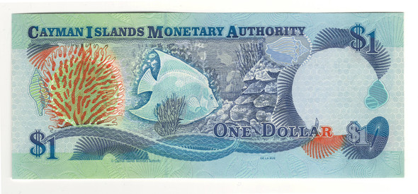 Cayman Islands: 1998 $1 Banknote P. 21A