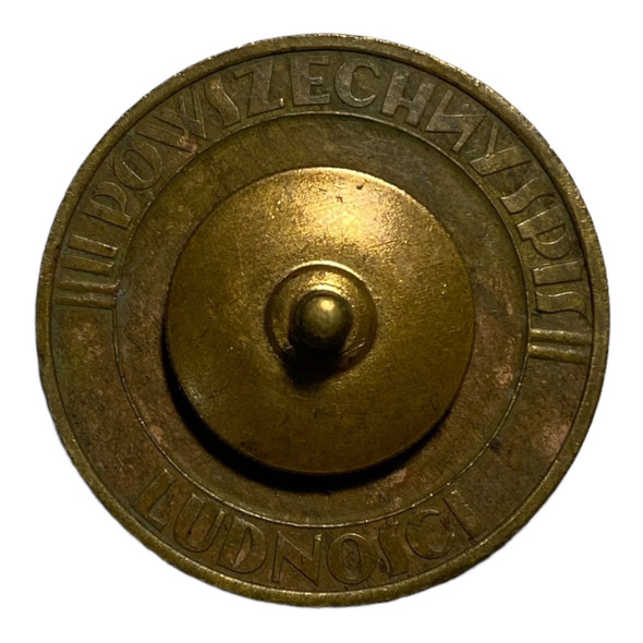 Poland: 1931 For Dedicated Work Badge (Odznaka Za Ofiarną Pracę)