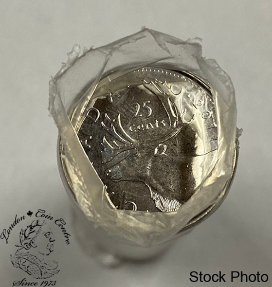 Canada: 2011 Caribou 25 Cent Original Roll (40 Coins)